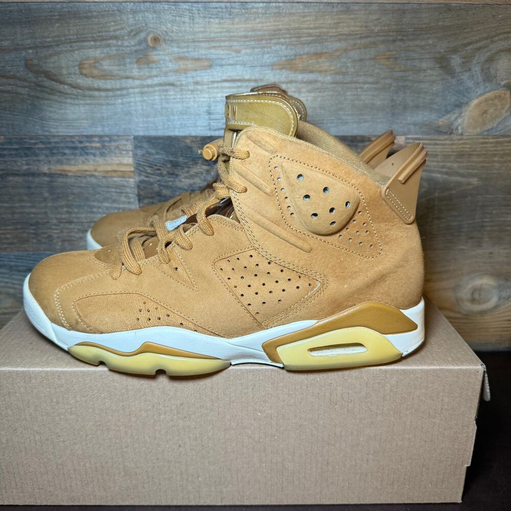 Jordan 6 Retro Wheat Men's Sneakers - Size 10.5